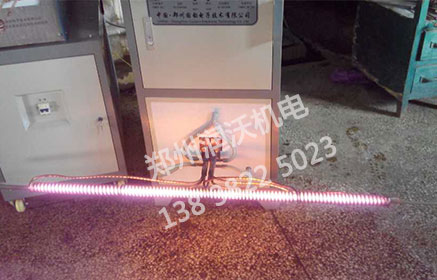 鋼筋鋼絲銅絲在線加熱設(shè)備